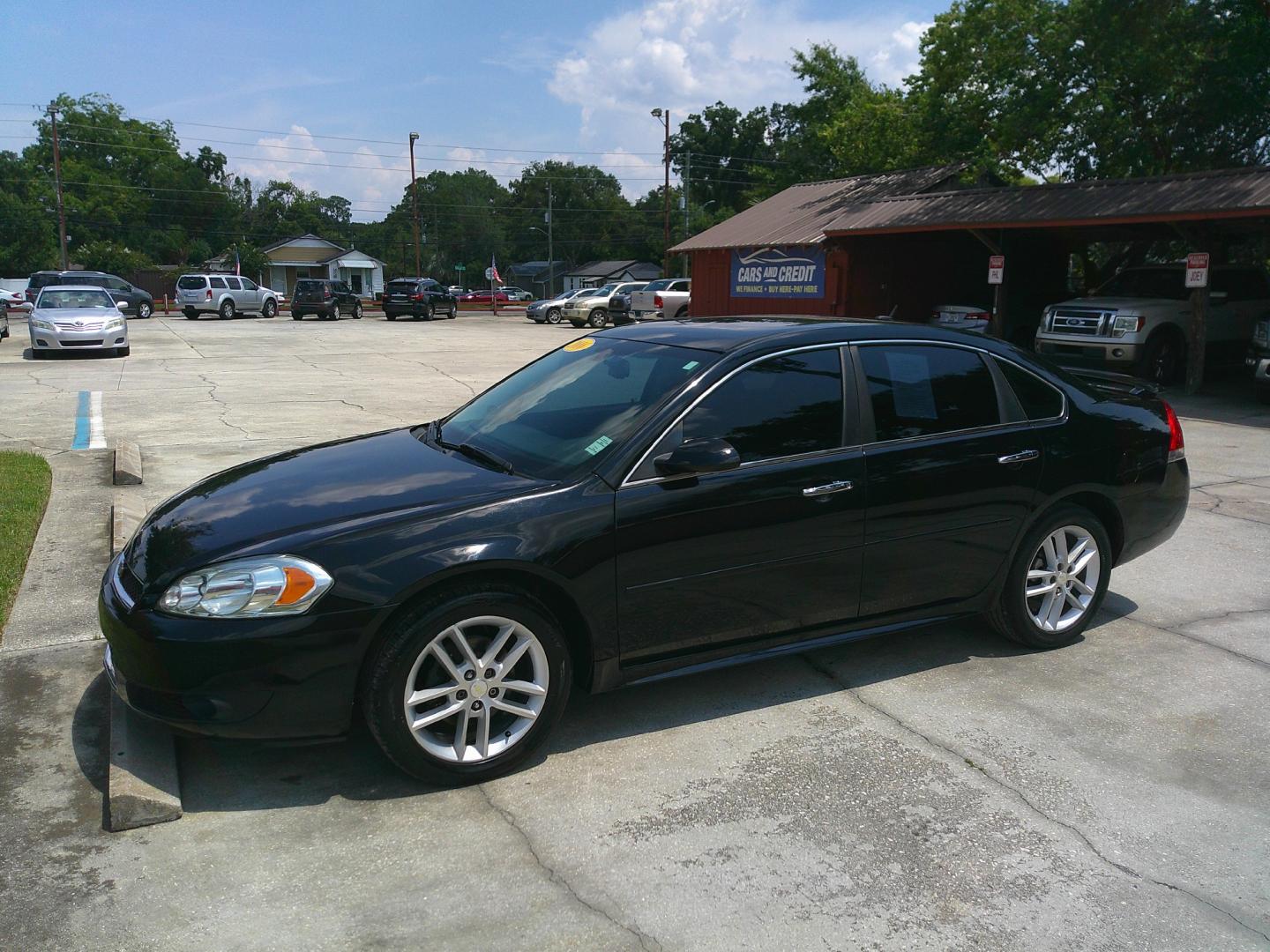 2016 BLACK CHEVROLET IMPALA LIMITED LTZ (2G1WC5E3XG1) , located at 10405 Abercorn Street, Savannah, GA, 31419, (912) 921-8965, 31.988262, -81.131760 - Photo#1